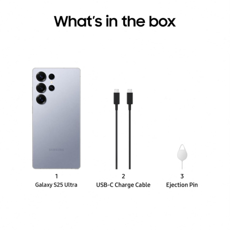 Samsung Galaxy S25 Ultra 5G AI | 12GB | 1 TB | Titanium Silverblue Samsung Galaxy S25 Ultra 5G AI | 12GB | 1 TB | Titanium Silverblue