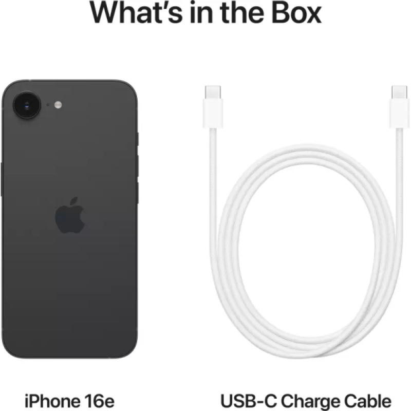 Apple iPhone 16e | 128 GB | Black Apple iPhone 16e | 128 GB | Black