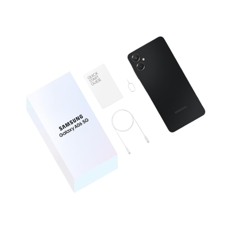 Samsung Galaxy A06 5G | 6 GB | 128 GB | Black Samsung Galaxy A06 5G | 6 GB | 128 GB | Black