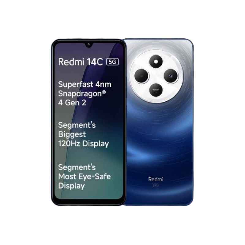 Redmi 14C 5G | 4 GB | 64 GB | Starlight Blue Redmi 14C 5G | 4 GB | 64 GB | Starlight Blue