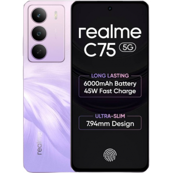 realme C75 5G | 6 GB | 128 GB | Purple Blossom