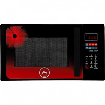 Godrej Convection Microwave Oven | 23 L | Red Daisy, Black | GME 723 CF3 PM