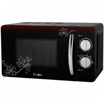 Haier 20 L Solo Microwave Oven | HIL2001MFPH | Black Haier 20 L Solo Microwave Oven | HIL2001MFPH | Black