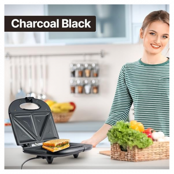 Prestige Sandwich Maker Fixed Plates | Black | PSMFB 41468 Prestige Sandwich Maker Fixed Plates | Black | PSMFB 41468