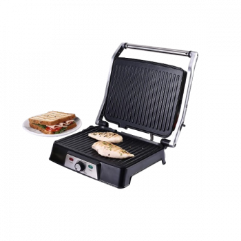 Wonderchef Sanjeev Kapoor Tandoor Professional Sandwich Maker | 2000 W | Black And Silver | WC SKT