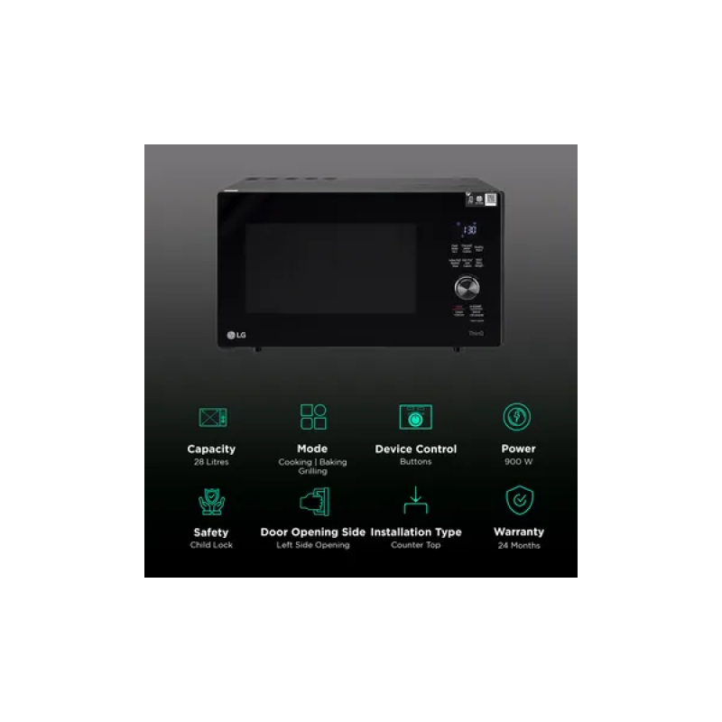 LG| MJEN286UFW DBKQILN | MICROWAVE OVEN LG| MJEN286UFW DBKQILN | MICROWAVE OVEN