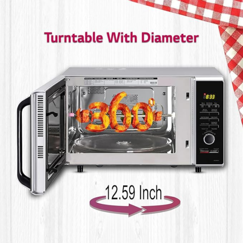 LG Convection Microwave Oven | 28 L | Silver | MC2886SFU LG Convection Microwave Oven | 28 L | Silver | MC2886SFU