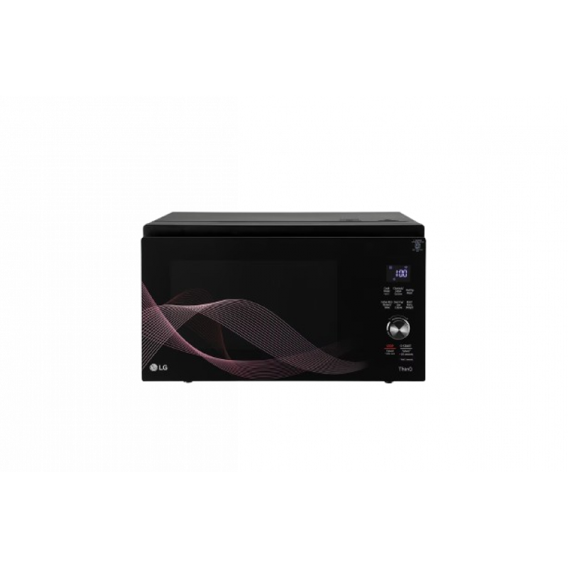 LG WiFi Healthy Heart Charcoal Microwave | 32 L | OvenScan to Cook | Black