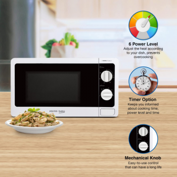 Voltas Beko smart solo Microwave oven | 20L | 700W | White | MS20MPW10 Voltas Beko smart solo Microwave oven | 20L | 700W | White | MS20MPW10