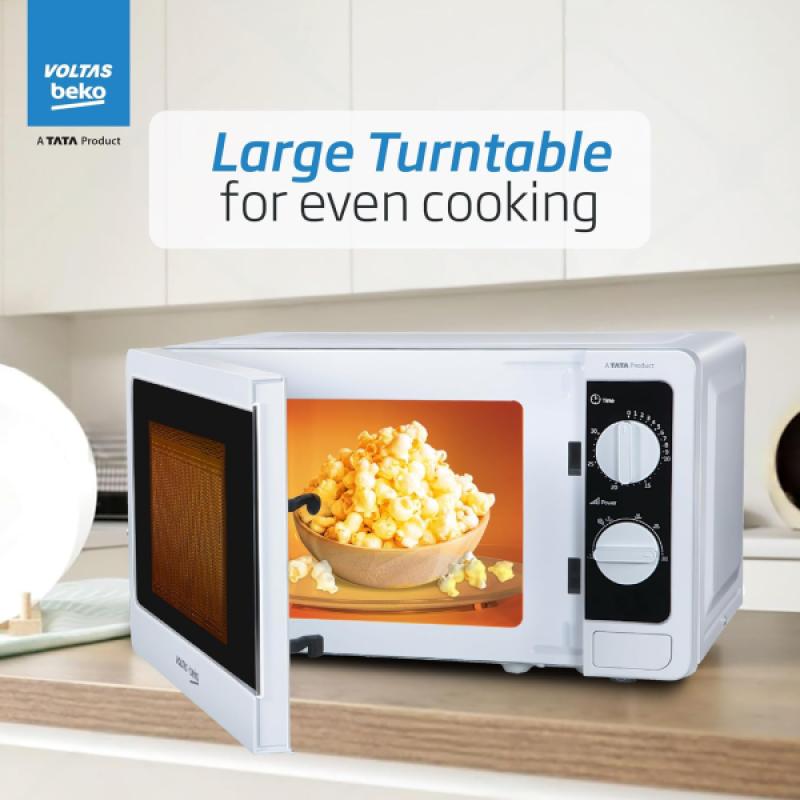 Voltas Beko smart solo Microwave oven | 20L | 700W | White | MS20MPW10 Voltas Beko smart solo Microwave oven | 20L | 700W | White | MS20MPW10