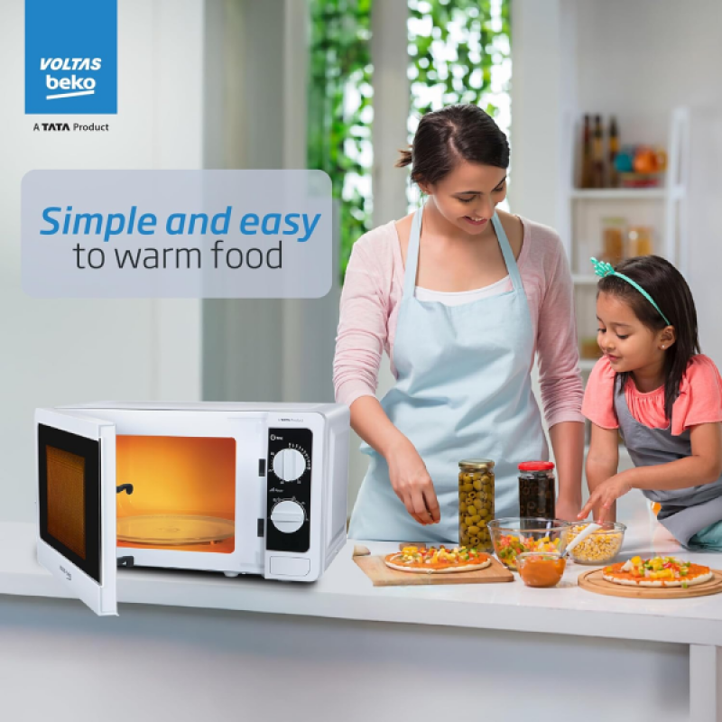 Voltas Beko smart solo Microwave oven | 20L | 700W | White | MS20MPW10 Voltas Beko smart solo Microwave oven | 20L | 700W | White | MS20MPW10