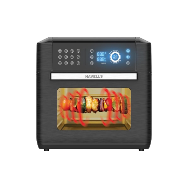 Havells Avanza Air Oven | 15L | 1700W | Family Capacity | 14 Pre Set Functions | Black Havells Avanza Air Oven | 15L | 1700W | Family Capacity | 14 Pre Set Functions | Black