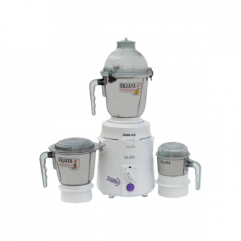 Sujata dynamix 900 W Mixer Grinder 3 Jars | White