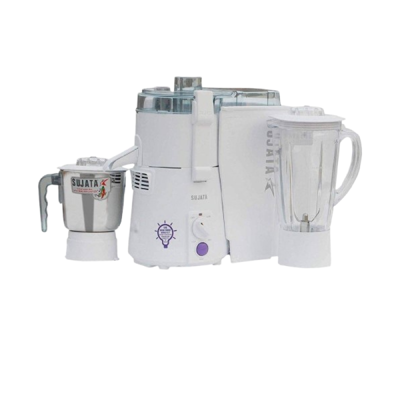 SUJATA Powermatic Plus, Juicer Mixer Grinder, 900 Watts | 2 Jars | White SUJATA Powermatic Plus, Juicer Mixer Grinder, 900 Watts | 2 Jars | White