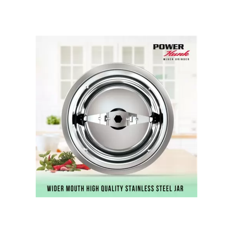 HAVELLS Power Hunk 800 W Mixer Grinder | 3 Jars | Grey HAVELLS Power Hunk 800 W Mixer Grinder | 3 Jars | Grey