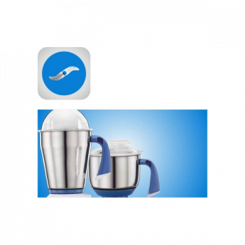 Preethi Blue Leaf Mixer Grinder | 750 W | 4 Jars | White and Blue | MG139 Preethi Blue Leaf Mixer Grinder | 750 W | 4 Jars | White and Blue | MG139