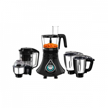 Preethi Zodiac Cosmo MG 236 750 Juicer Mixer Grinder | 5 Jars | Black