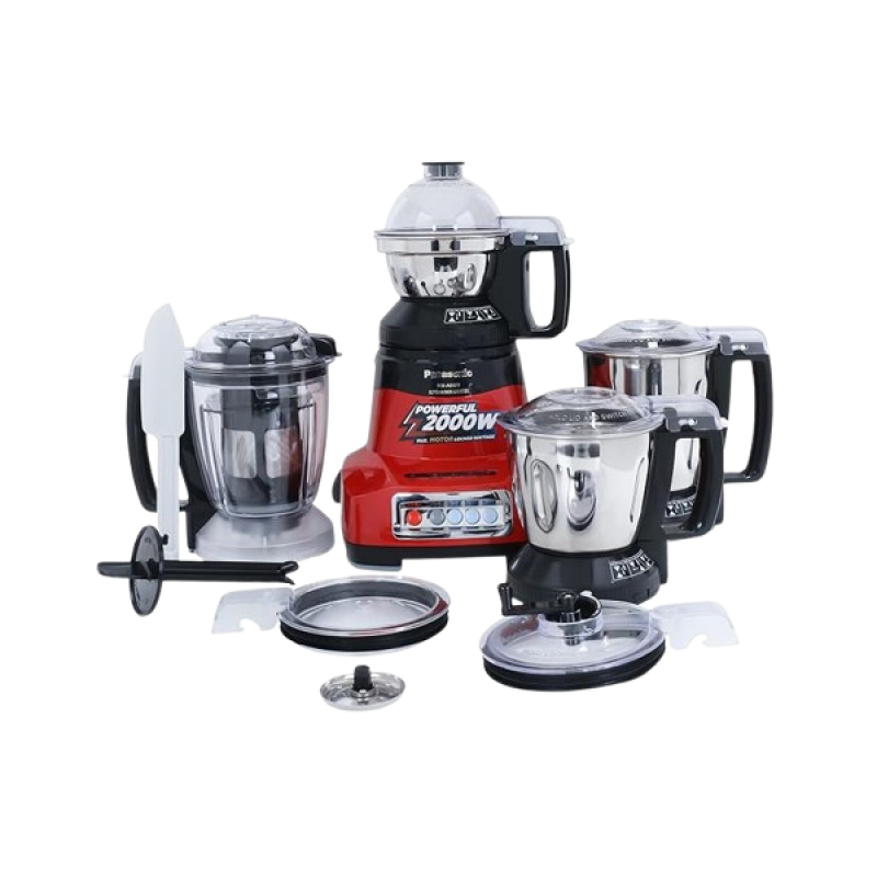 Panasonic Monster Mixer Grinder | 750 Watts | Red AE 475