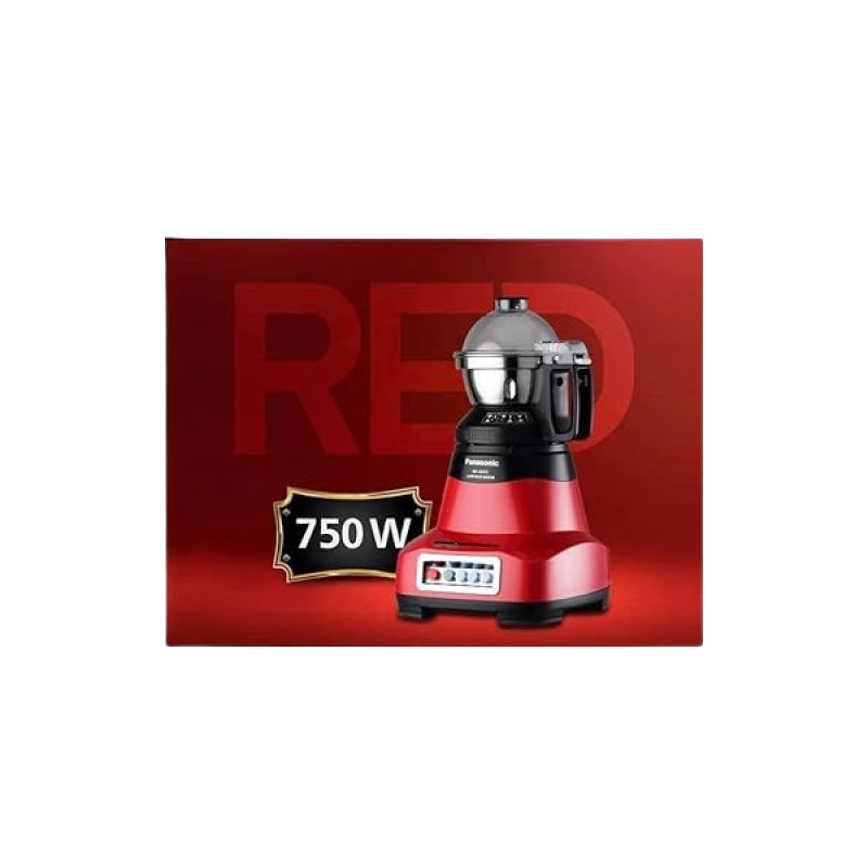 Panasonic Monster Mixer Grinder | 750 Watts | Red AE 475 Panasonic Monster Mixer Grinder | 750 Watts | Red AE 475