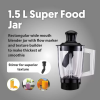 Preethi Peppy Plus MG 246 Mixer Grinder | 750 W | 4 Jars | Black, Red