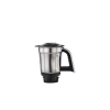 Preethi Steele Mixer Grinder | MG 206 | 3 Jars | 110 V | 550 W | Silver & Black Preethi Steele Mixer Grinder | MG 206 | 3 Jars | 110 V | 550 W | Silver & Black