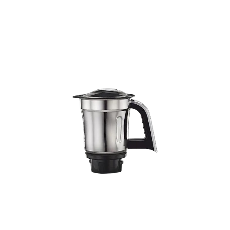 Preethi Steele Mixer Grinder | MG 206 | 3 Jars | 110 V | 550 W | Silver & Black Preethi Steele Mixer Grinder | MG 206 | 3 Jars | 110 V | 550 W | Silver & Black