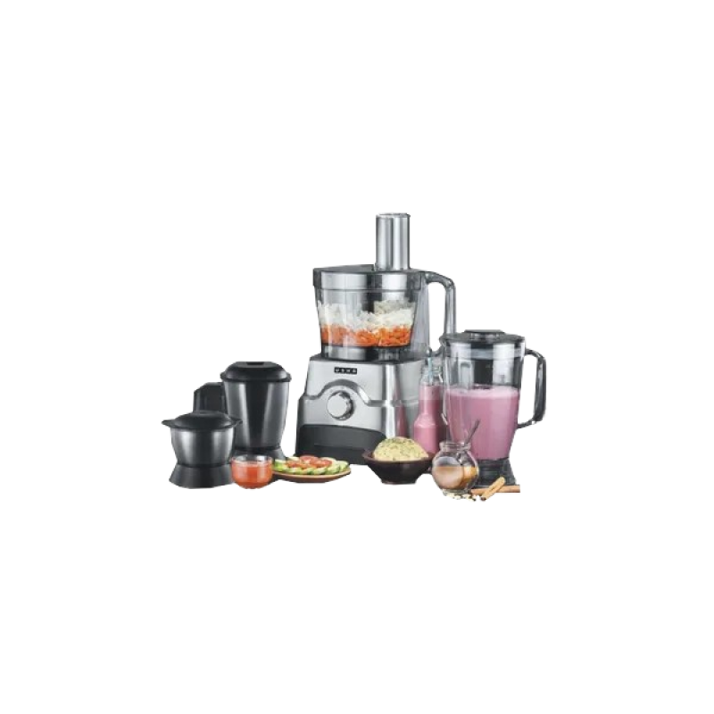 USHA Food Processor | 1000 Watt | FP 3811 | Black & Silver USHA Food Processor | 1000 Watt | FP 3811 | Black & Silver