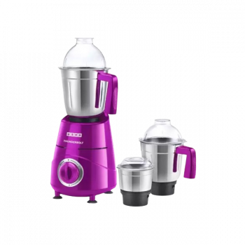 USHA thunderbolt Mixer Grinder | 800 W | 3 Jars | Magenta