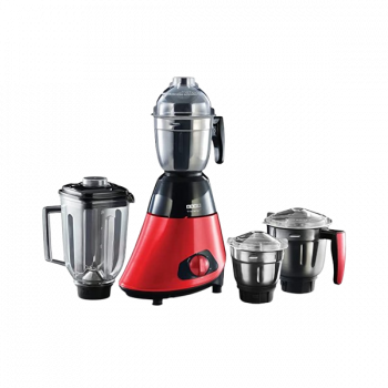 Usha Trienergy Plus Mixer Grinder | TP800MX4 | 800 Watt | 4 Jar | Black and Red
