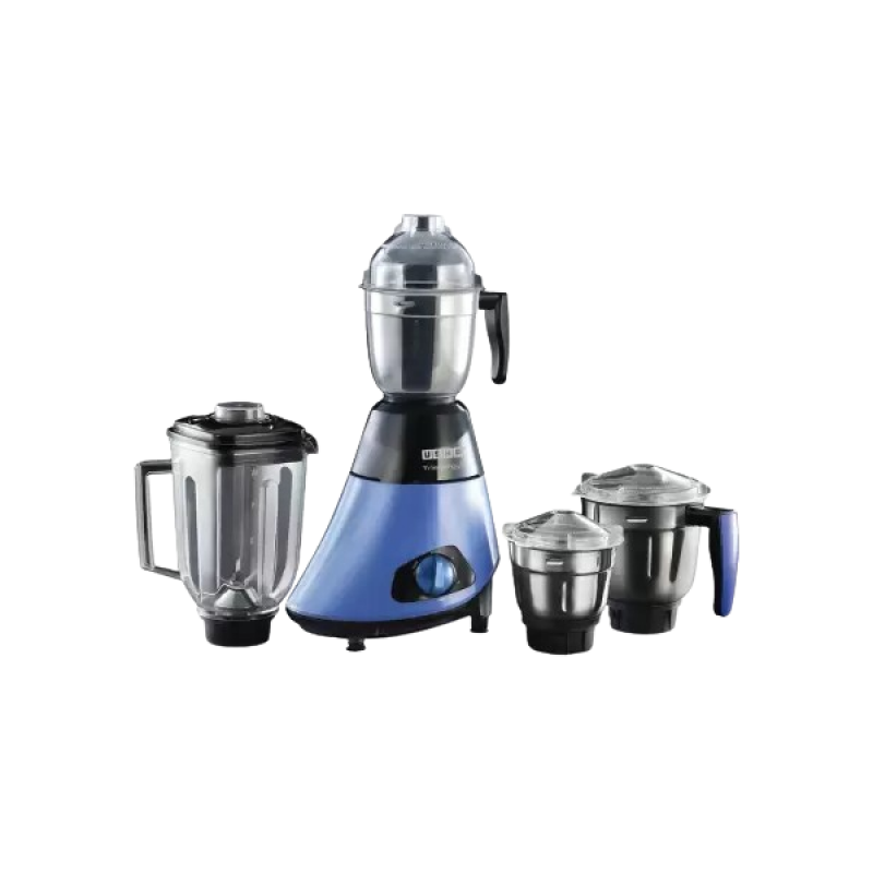 USHA Trienergy Mixer Grinder | 800 W | 4 Jars | Blue, Black | TP800MX4