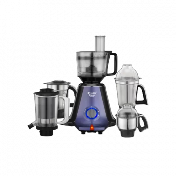 Preethi Zodiac Glitter MG 264 Mixer Grinder | 750 Watt | 5 Jars | Lavender, Black