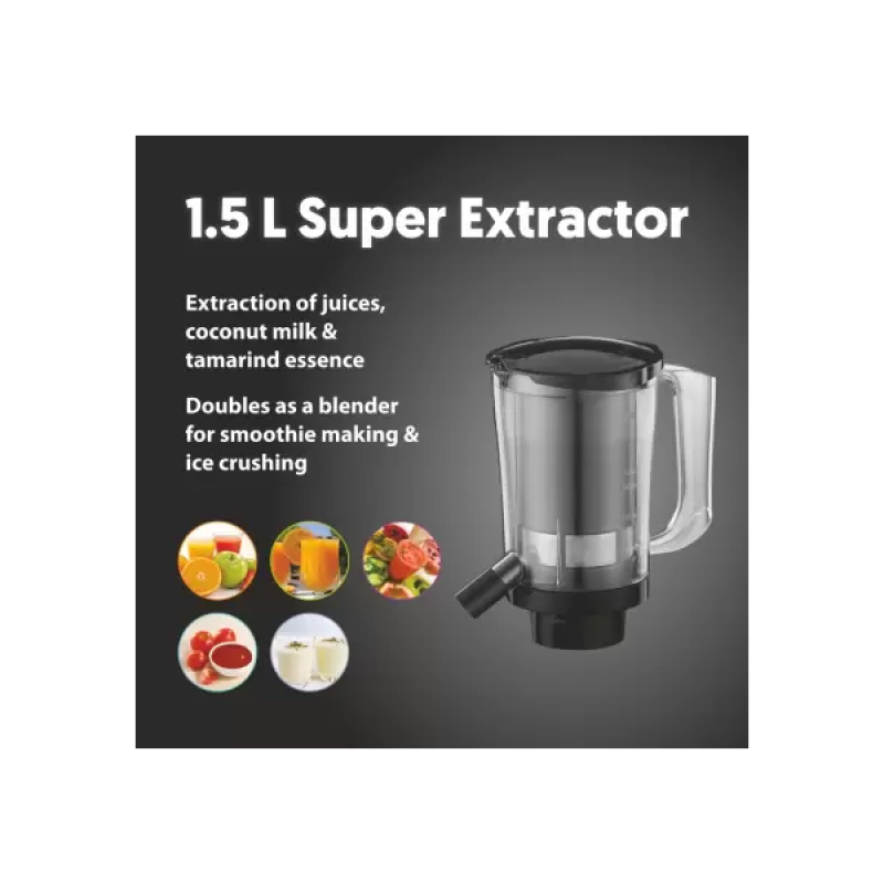 Preethi Zodiac Glitter MG 264 Mixer Grinder | 750 Watt | 5 Jars | Lavender, Black Preethi Zodiac Glitter MG 264 Mixer Grinder | 750 Watt | 5 Jars | Lavender, Black