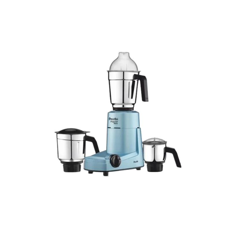 Preethi Popular Retro Blue Wet Grinding Jar | 3 Jars Preethi Popular Retro Blue Wet Grinding Jar | 3 Jars