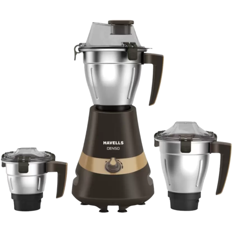 HAVELLS GHFMGEDK090 Denso 900 W Mixer Grinder | 3 Jars HAVELLS GHFMGEDK090 Denso 900 W Mixer Grinder | 3 Jars