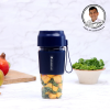 Wonderchef Nutri-Cup Portable Blender | USB Charging | Smoothie maker | SS Blades | Battery Operated Rechargeable Blender | 300ml | Compact Size | Blue Wonderchef Nutri-Cup Portable Blender | USB Charging | Smoothie maker | SS Blades | Battery Operated Rechargeable Blender | 300ml | Compact Size | Blue