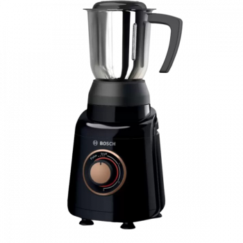 BOSCH TrueMixx Mixer Grinder | 3 Jars | Black & Steel | MGM4634BIN