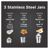 Preethi | Zodiac | Mg 261 | 750 Watts | | 5 Masterchef Jar | Mixer Grinder | Black