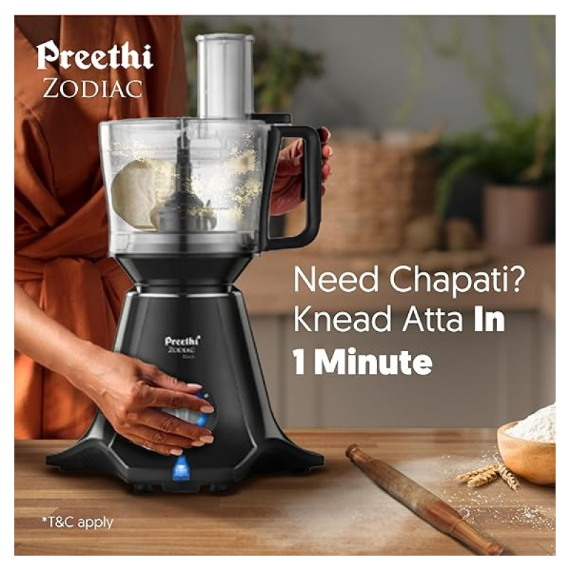 Preethi | Zodiac | Mg 261 | 750 Watts | | 5 Masterchef Jar | Mixer Grinder | Black Preethi | Zodiac | Mg 261 | 750 Watts | | 5 Masterchef Jar | Mixer Grinder | Black
