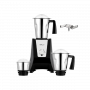 Bajaj Ninja Series Nebula Mixer Grinder | 1000W | 3 Jars | Black
