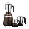 BAJAJ Ninja Series Power Grind Belgian Chocolate Mixer Grinder | 1000 W | Black & Chrome | 410625 BAJAJ Ninja Series Power Grind Belgian Chocolate Mixer Grinder | 1000 W | Black & Chrome | 410625