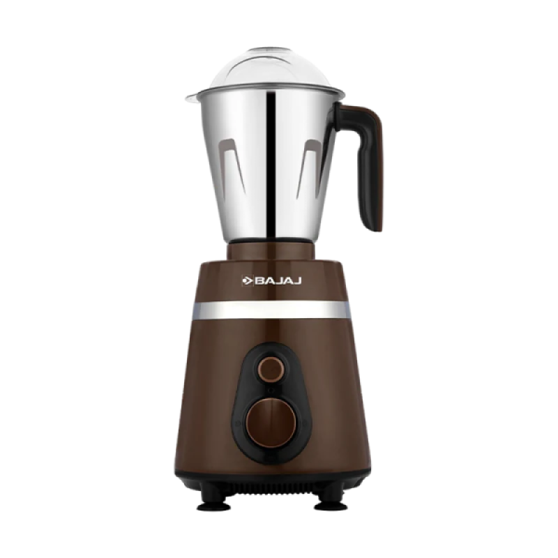 BAJAJ Ninja Series Power Grind Belgian Chocolate Mixer Grinder | 1000 W | Black & Chrome | 410625 BAJAJ Ninja Series Power Grind Belgian Chocolate Mixer Grinder | 1000 W | Black & Chrome | 410625