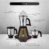 Preethi Titan Mixer Grinder | 3 Jars | 1000W | Black | MG-283 Preethi Titan Mixer Grinder | 3 Jars | 1000W | Black | MG-283