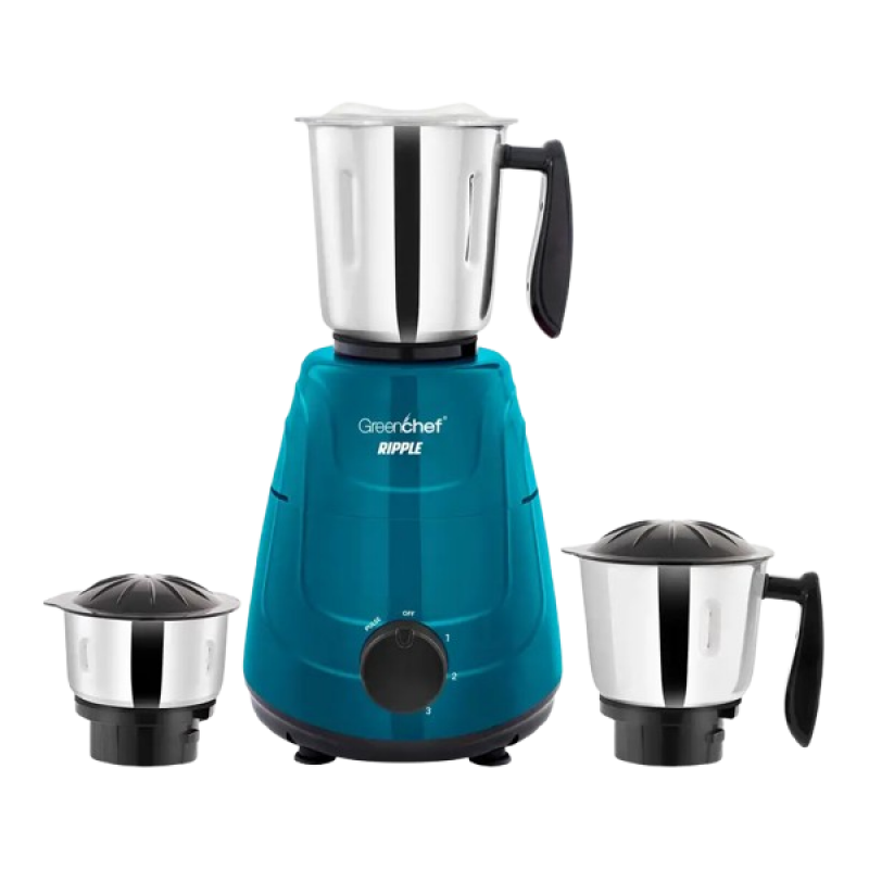 Greenchef Riple Mixer Grinder | 3 Jars | 750 W Greenchef Riple Mixer Grinder | 3 Jars | 750 W