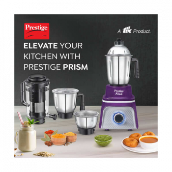 Prestige Prism Mixer Grinder | 750 Watts | 4 Jars Prestige Prism Mixer Grinder | 750 Watts | 4 Jars