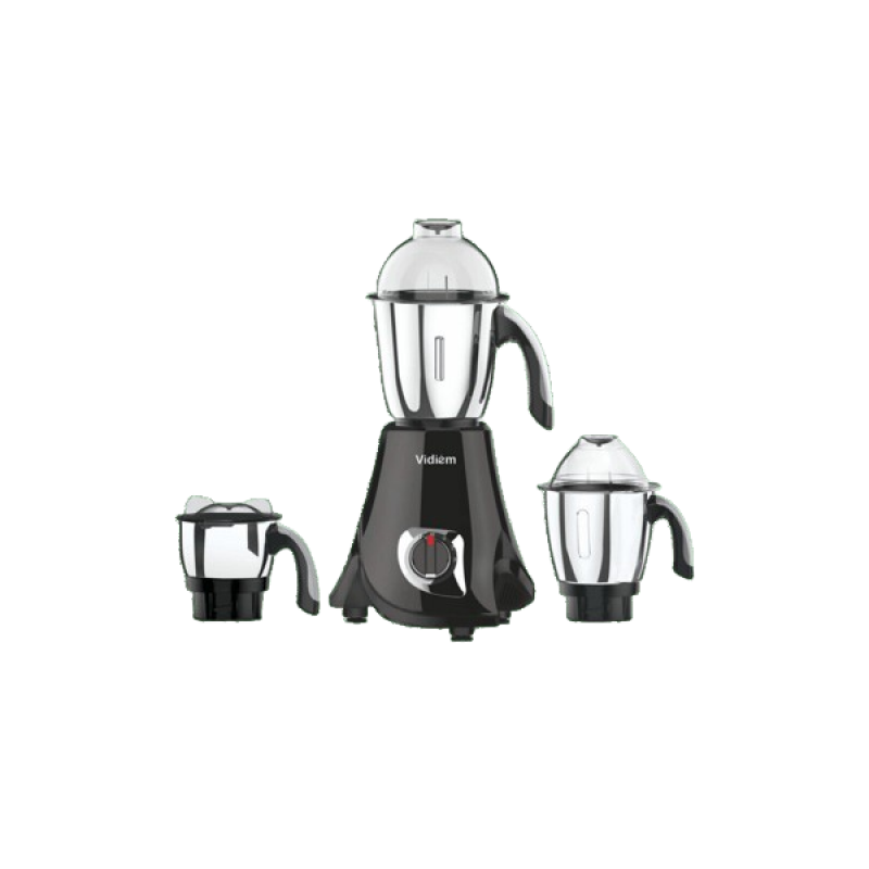 Vidiem Eva Prime Mixer Grinder | 750W | 3 Jars | Black Vidiem Eva Prime Mixer Grinder | 750W | 3 Jars | Black