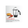 Vidiem Eva Prime Mixer Grinder | 750W | 3 Jars | Black Vidiem Eva Prime Mixer Grinder | 750W | 3 Jars | Black