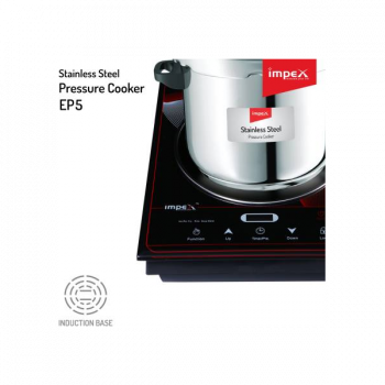 IMPEX EP 5 5 L Induction Bottom Pressure Cooker | Stainless Steel