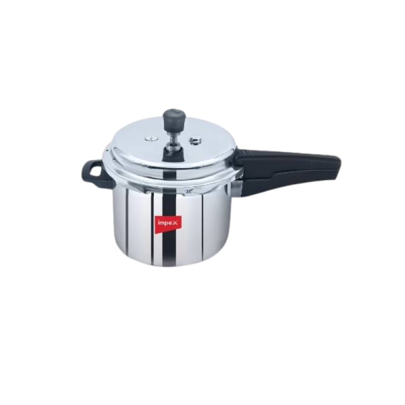Impex EP Induction Base Pressure Cooker | Stainless Steel Impex EP Induction Base Pressure Cooker | Stainless Steel