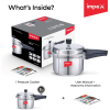Impex ECO 3 Litre Induction Base Aluminium Pressure Cooker With Outer Lid