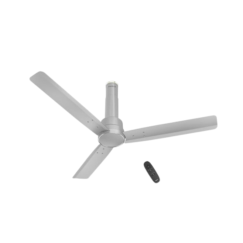 Havells Elio Bldc High Air Ceiling Fan | 1200Mm | 5 stars | Remote Controlled | Grey